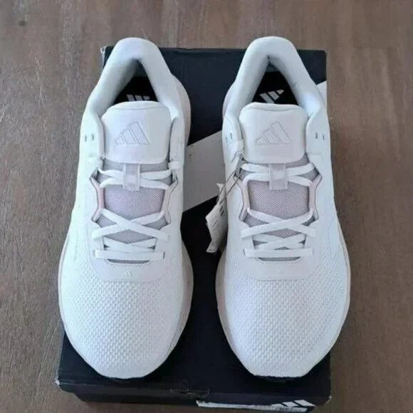 Adidas Galaxy 7 Running Shoe - Color: White/Putty Mauve - Size: Women 10 Wide - Picture 2 of 11